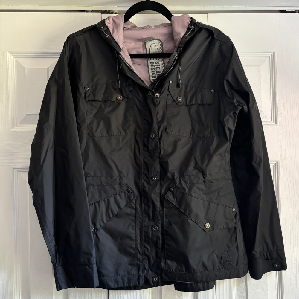 Black women’s raincoat